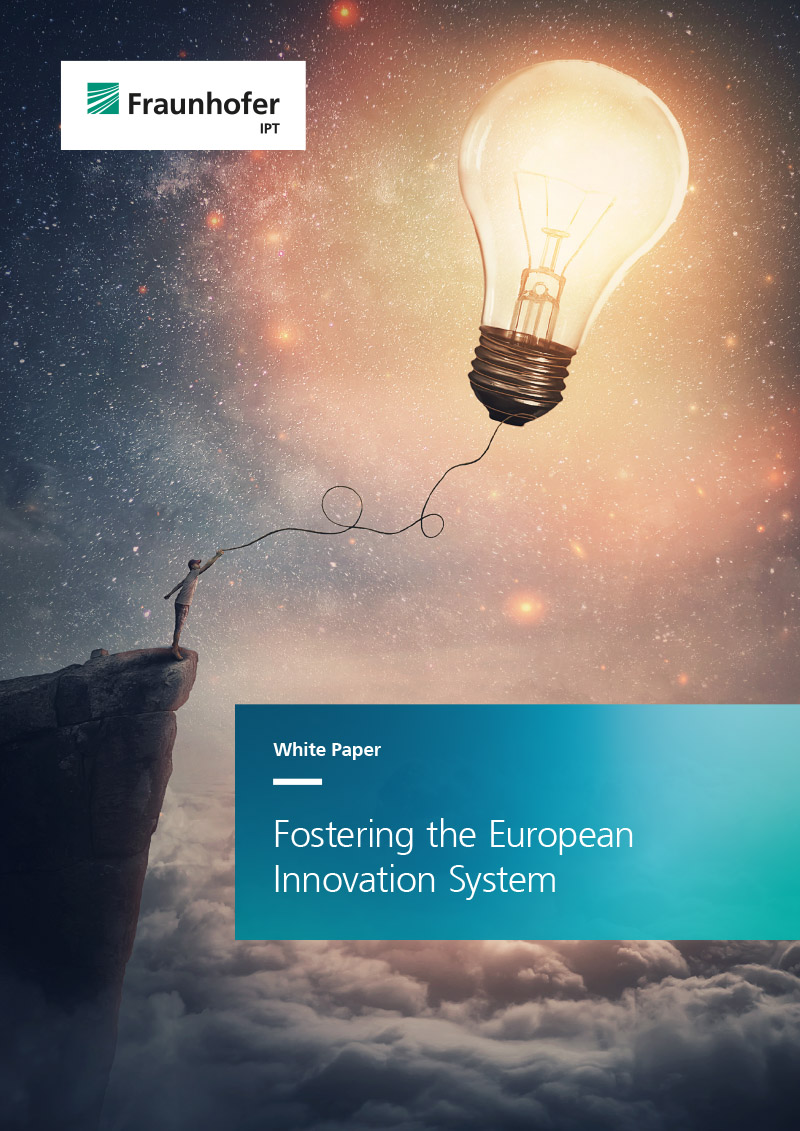 Titelbild White Paper Fostering the European Innovation System